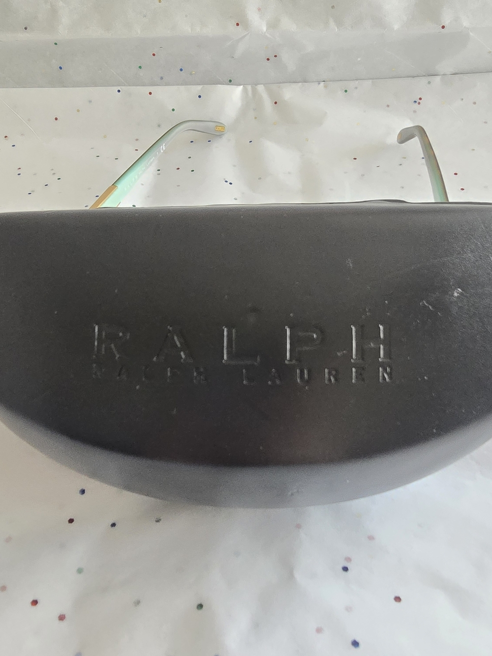 Ralph Lauren Women’s Tortoiseshell Sunglasses with Gold Accent and case RA5130 - Picture 9 of 16